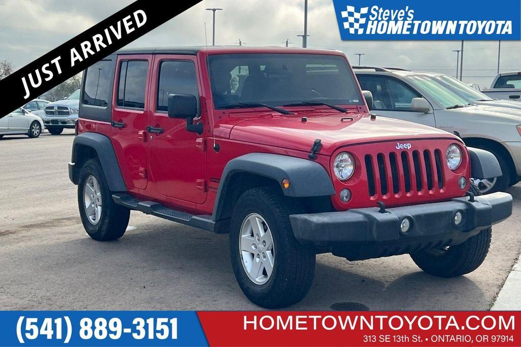 used 2018 Jeep Wrangler JK Unlimited car, priced at $23,000
