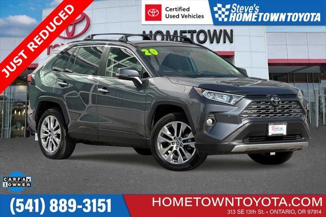 used 2020 Toyota RAV4 car, priced at $32,100