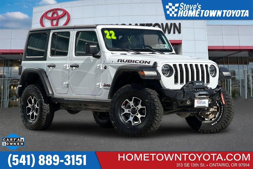used 2022 Jeep Wrangler Unlimited car, priced at $38,750