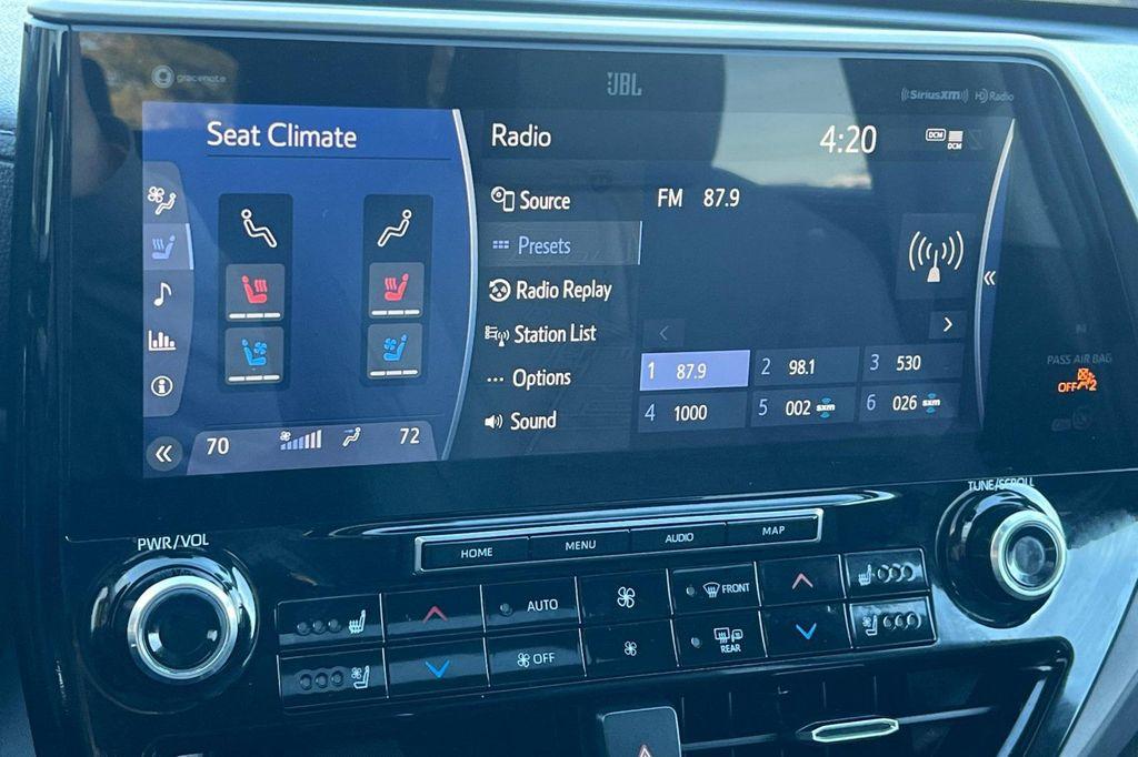 used 2022 Toyota Highlander car, priced at $37,000