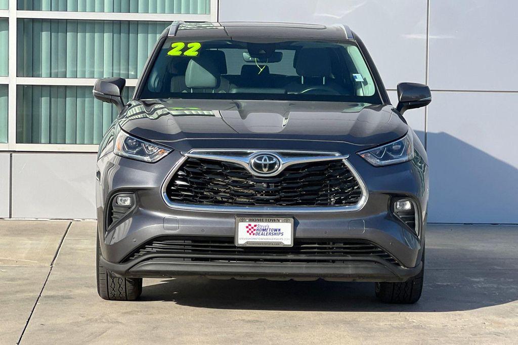 used 2022 Toyota Highlander car, priced at $37,000