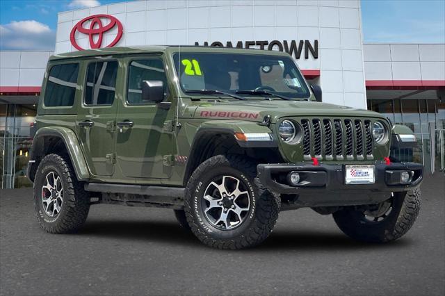 used 2021 Jeep Wrangler Unlimited car, priced at $35,000