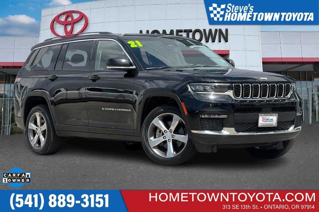 used 2021 Jeep Grand Cherokee L car, priced at $34,650