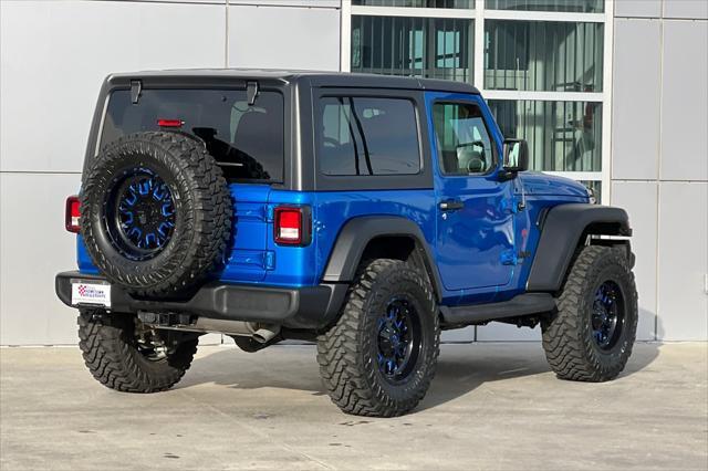 used 2021 Jeep Wrangler car, priced at $30,400