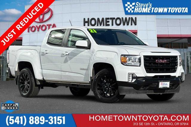 used 2021 GMC Canyon car, priced at $31,200