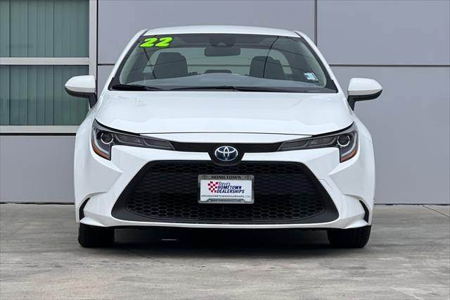 used 2022 Toyota Corolla Hybrid car, priced at $24,500