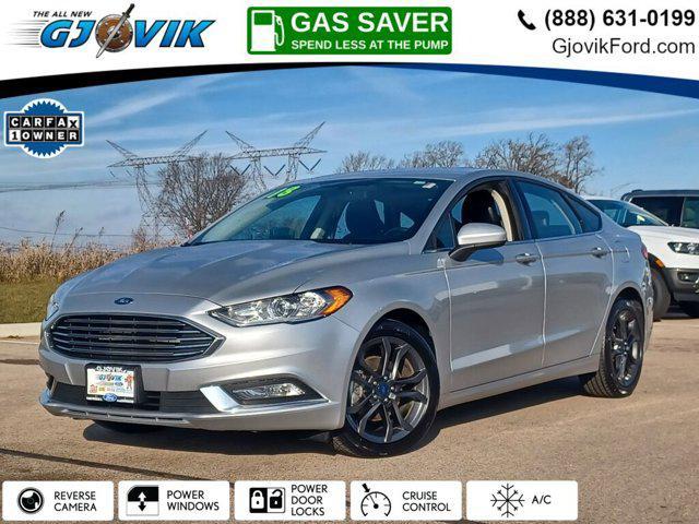 used 2018 Ford Fusion car, priced at $14,700