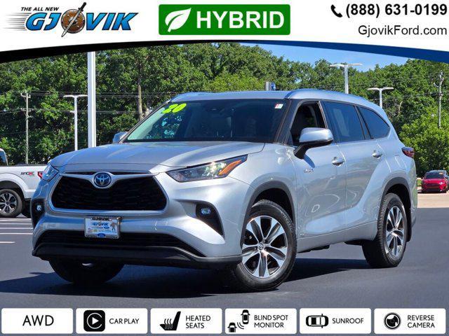 used 2020 Toyota Highlander Hybrid car, priced at $35,627