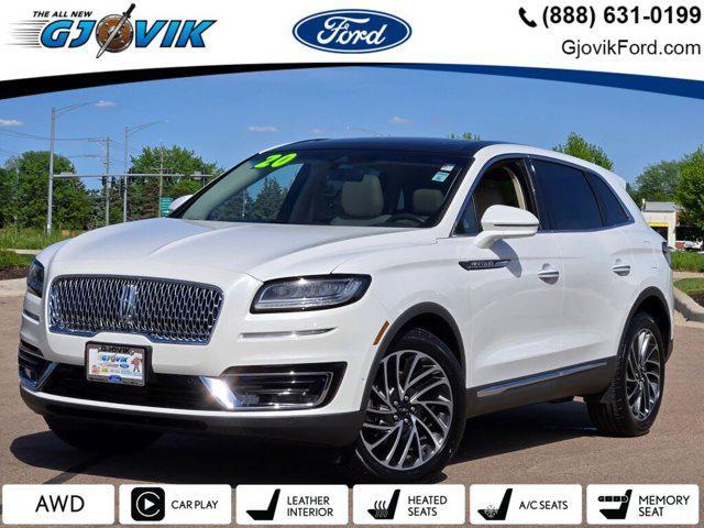 used 2020 Lincoln Nautilus car, priced at $31,000