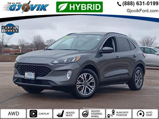 used 2021 Ford Escape car, priced at $22,522