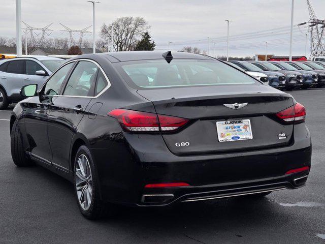 used 2018 Genesis G80 car, priced at $16,346