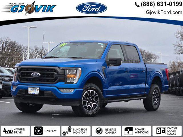 used 2021 Ford F-150 car, priced at $38,057