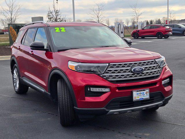 used 2022 Ford Explorer car, priced at $36,813