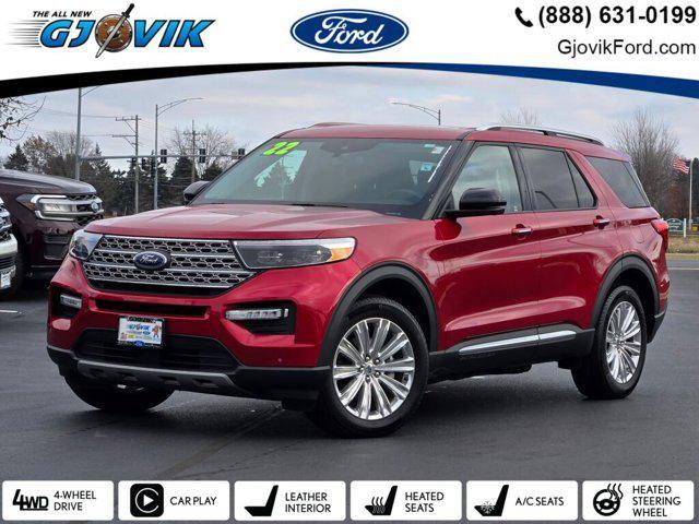 used 2022 Ford Explorer car, priced at $36,813