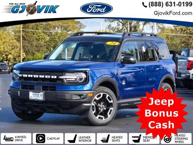 new 2024 Ford Bronco Sport car, priced at $37,580