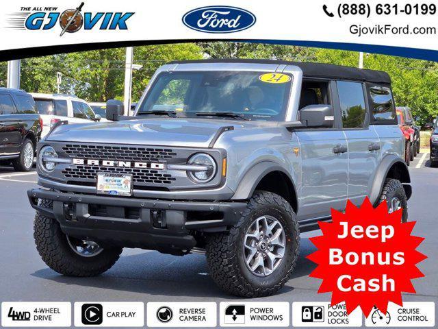 new 2024 Ford Bronco car, priced at $56,345