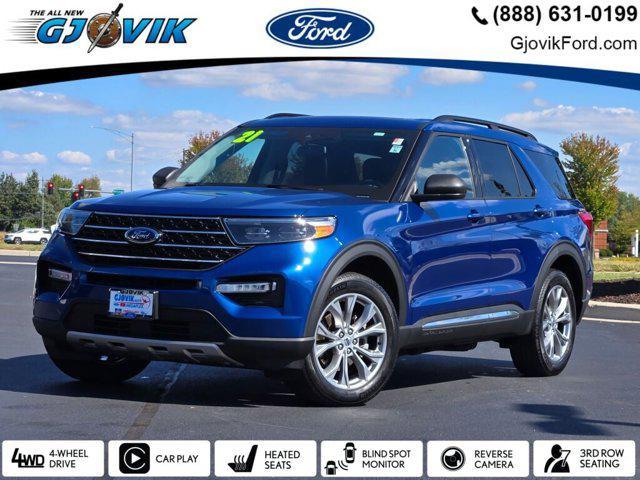 used 2021 Ford Explorer car, priced at $30,791