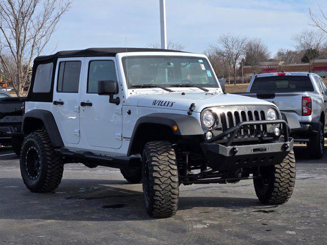 used 2017 Jeep Wrangler Unlimited car, priced at $26,317