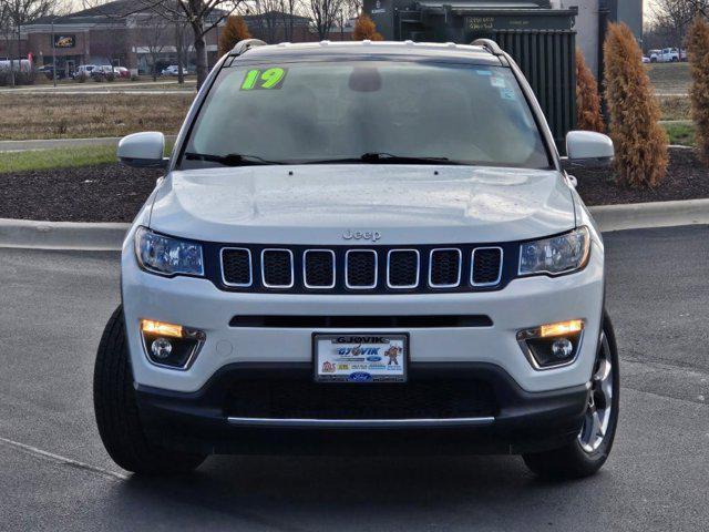 used 2019 Jeep Compass car, priced at $18,620