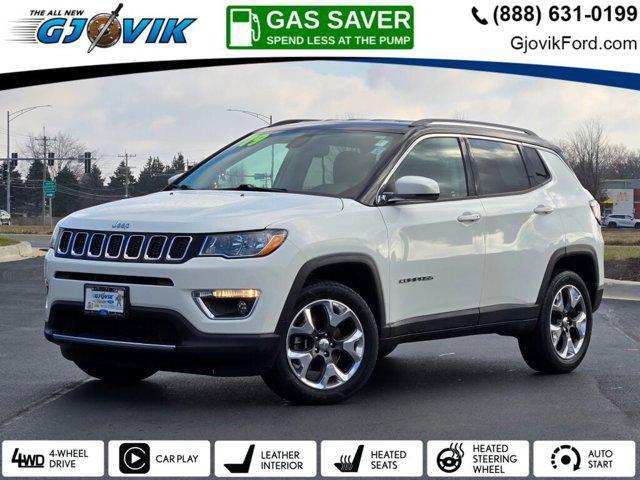 used 2019 Jeep Compass car, priced at $18,620