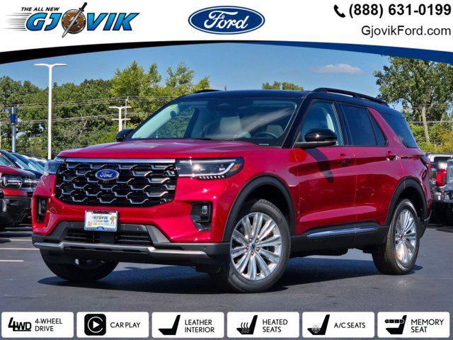 new 2025 Ford Explorer car, priced at $60,530