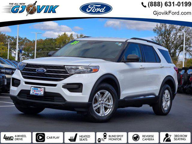 used 2021 Ford Explorer car, priced at $30,369