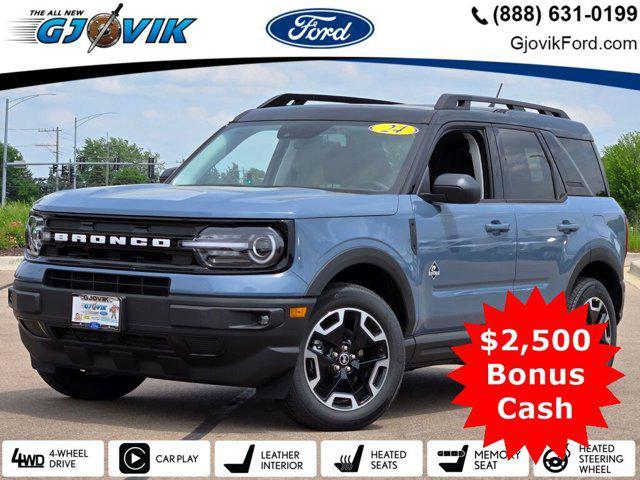 new 2024 Ford Bronco Sport car, priced at $37,090