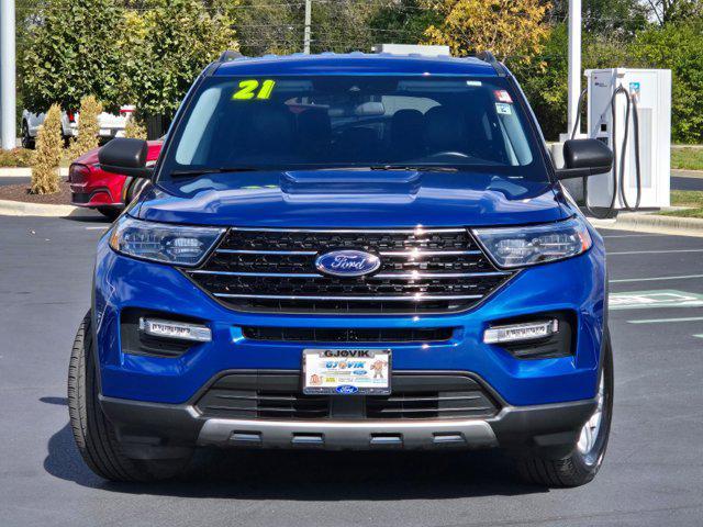 used 2021 Ford Explorer car, priced at $31,235