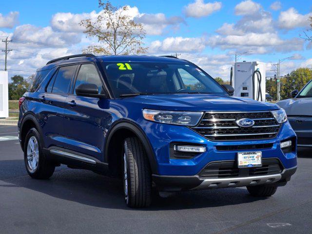 used 2021 Ford Explorer car, priced at $31,848