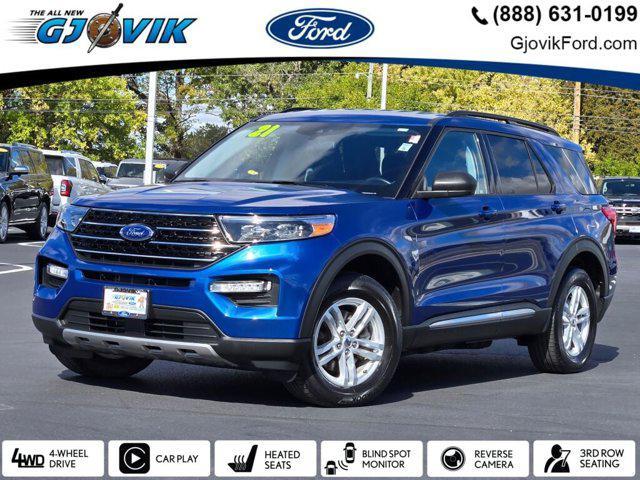 used 2021 Ford Explorer car, priced at $30,693