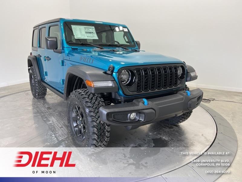 new 2024 Jeep Wrangler 4xe car, priced at $45,485