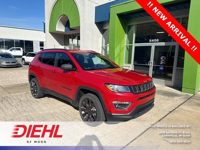 used 2021 Jeep Compass car, priced at $23,723