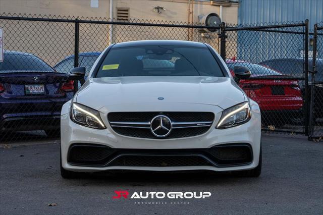 used 2017 Mercedes-Benz AMG C 63 car, priced at $48,500