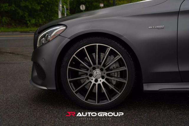 used 2017 Mercedes-Benz AMG C 43 car, priced at $28,000