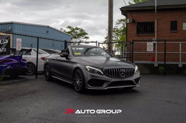 used 2017 Mercedes-Benz AMG C 43 car, priced at $28,000