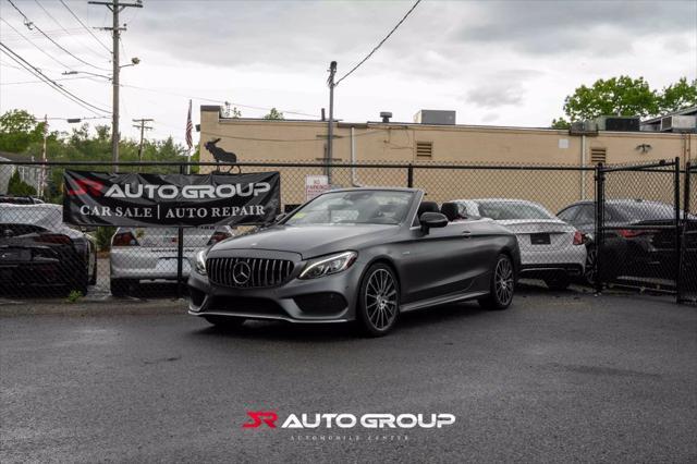 used 2017 Mercedes-Benz AMG C 43 car, priced at $28,000