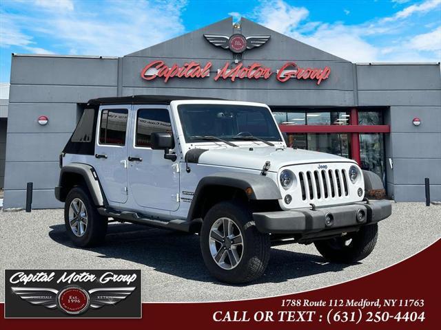 used 2016 Jeep Wrangler Unlimited car, priced at $20,977