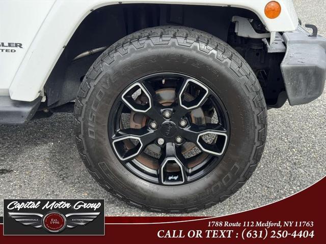 used 2017 Jeep Wrangler Unlimited car, priced at $19,577