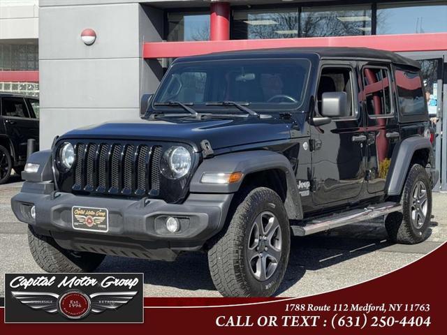 used 2018 Jeep Wrangler Unlimited car, priced at $19,977