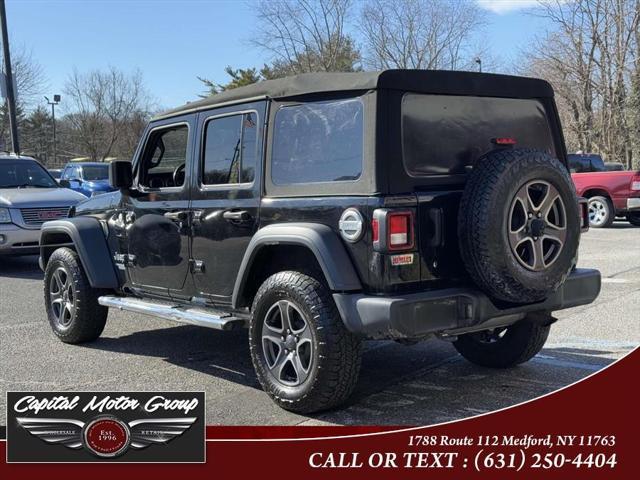 used 2018 Jeep Wrangler Unlimited car, priced at $19,977