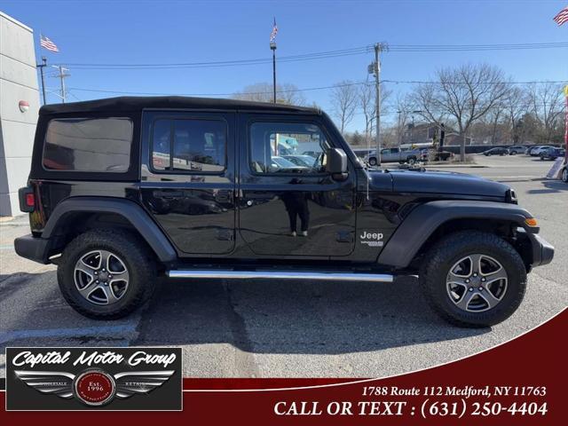 used 2018 Jeep Wrangler Unlimited car, priced at $19,977