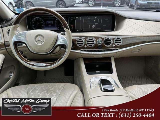 used 2015 Mercedes-Benz S-Class car, priced at $22,977