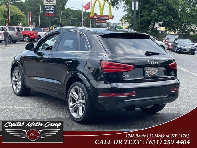 used 2015 Audi Q3 car, priced at $12,977