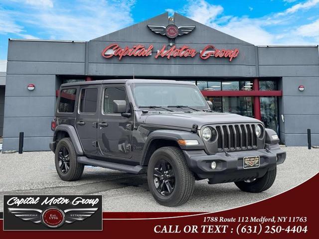 used 2021 Jeep Wrangler Unlimited car, priced at $26,977