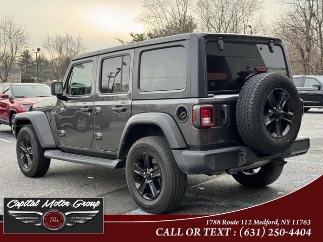 used 2021 Jeep Wrangler Unlimited car, priced at $26,977