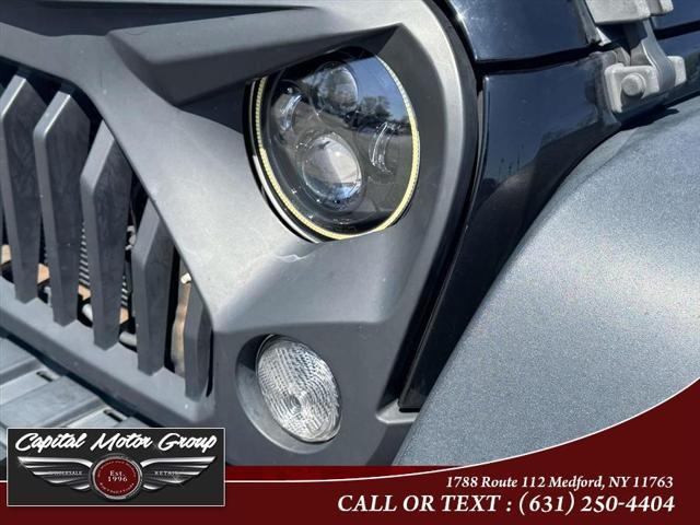 used 2017 Jeep Wrangler Unlimited car, priced at $22,977