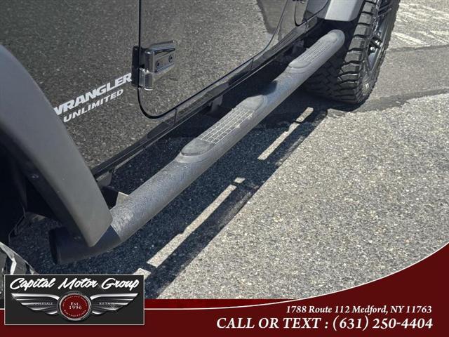 used 2017 Jeep Wrangler Unlimited car, priced at $22,977