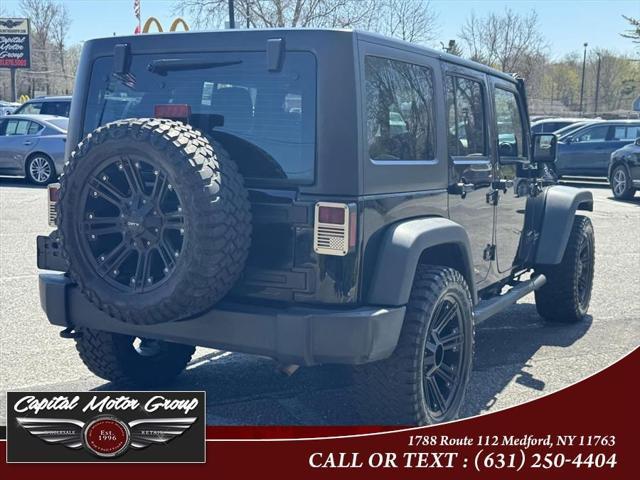 used 2017 Jeep Wrangler Unlimited car, priced at $22,977
