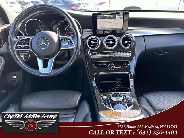 used 2019 Mercedes-Benz C-Class car, priced at $15,577