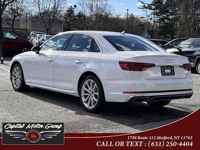 used 2019 Audi A4 car, priced at $15,577